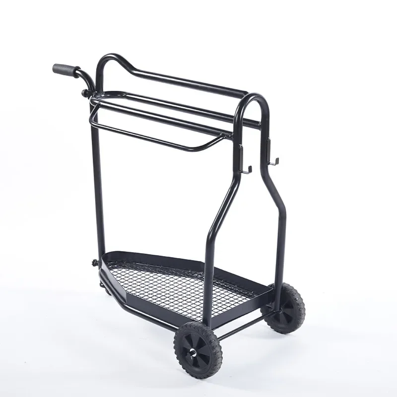 Racecourse saddle car Equestrian supplies Special for racecourse Ultra-light and wear-resistant hand push Stainless steel
