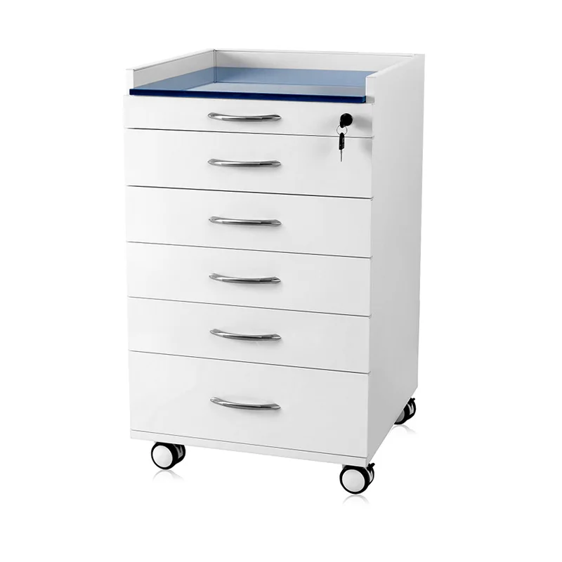 Dental Mobile Side Cabinet Nurse Trolley Dental Clinic Cabinet Beauty Salon Mobile Cabinet Work