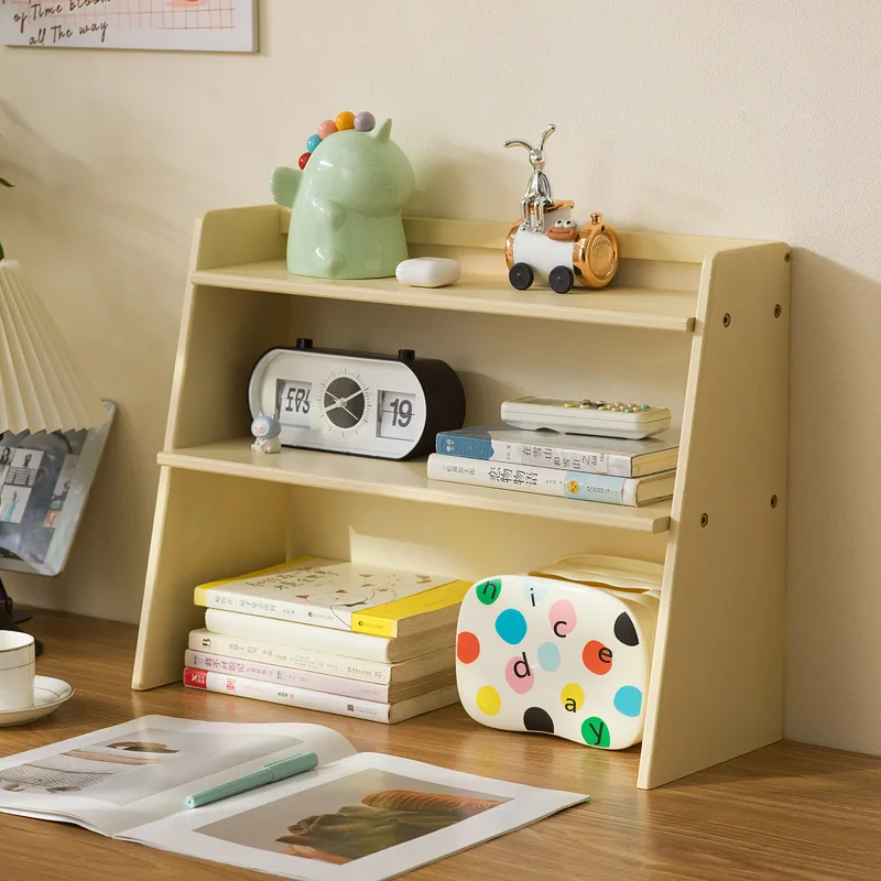 Medieval style shelves, household bedroom cabinets, student desk shelves
