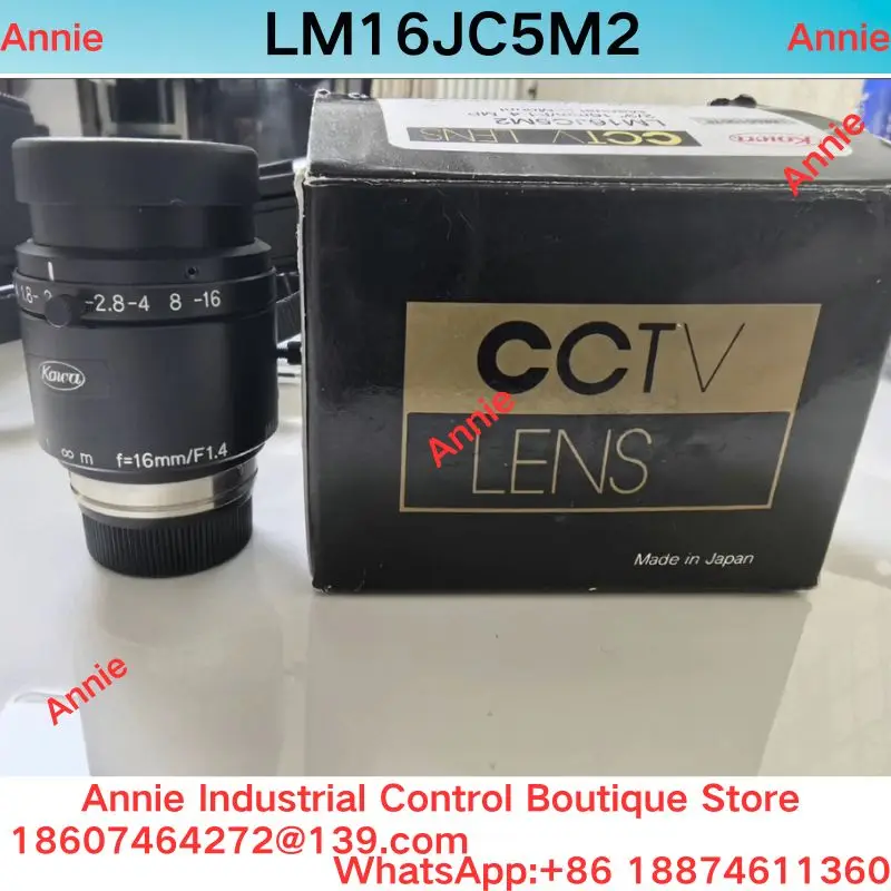 brand-new.   Industrial lens LM16JC5M2 2/3-inch True 5MP C Port