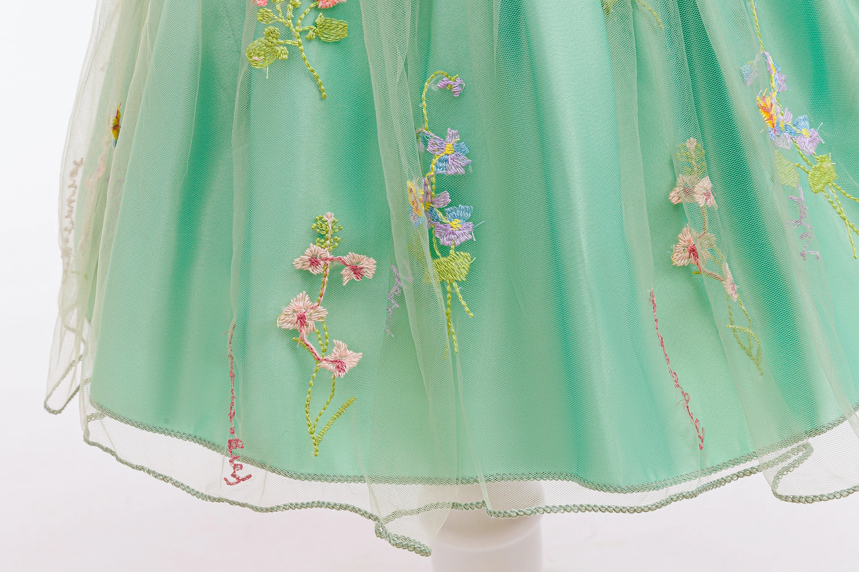 Babykleidung für Mädchen zum 1. Geburtstag, Partykleider, ärmelloses Mesh-Prinzessinnenkleid für Kleinkinder, Sommer-Hochzeitskleid, 3–24 Monate – Detail 24