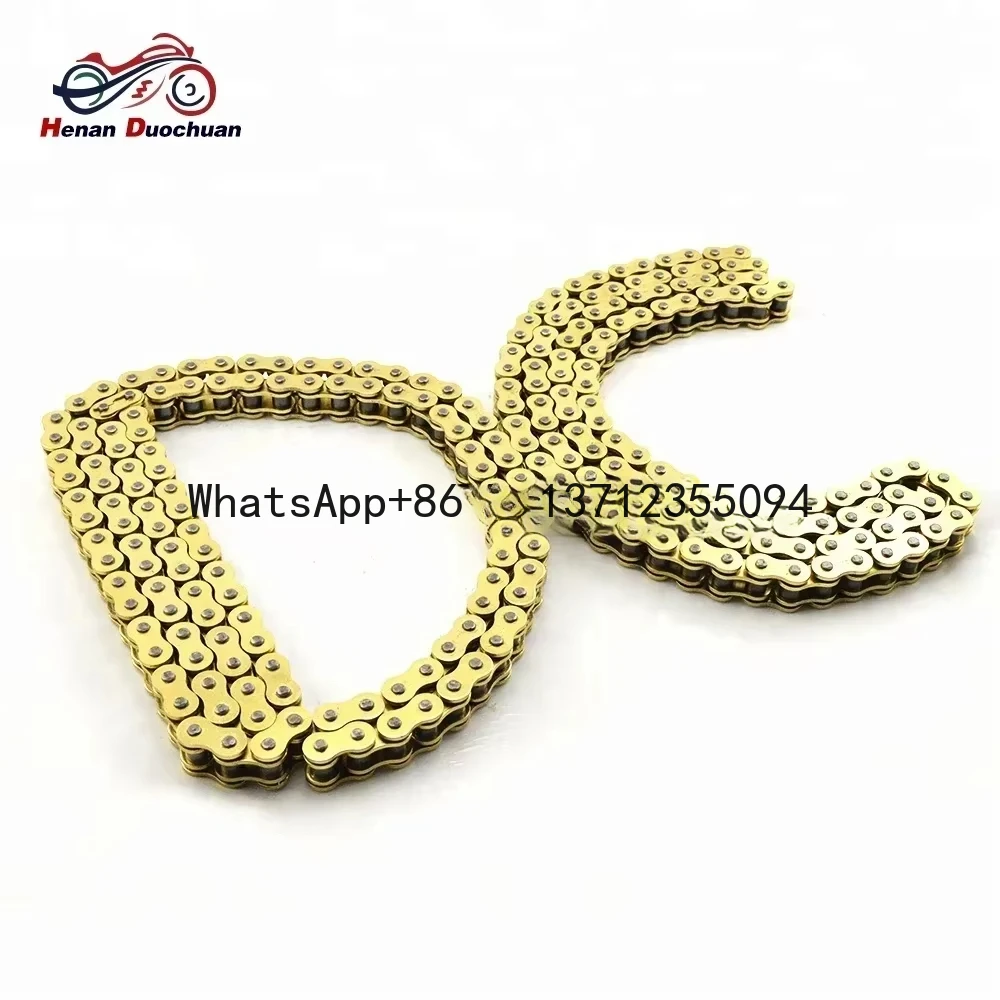 250CC 120 Links Best 520 H O Ring Motorcycle Roller Chain for KAWASAKI Z250 Z300 NINJA EX250R EX300