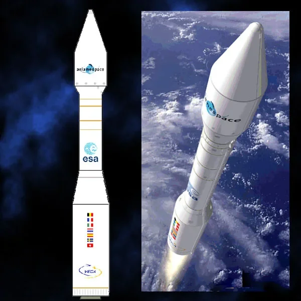 1/50 Vega Carrier Rocket 40cm Paper Model DIY Educational Handicraft Science And Technology Spaceflight Origami Toy