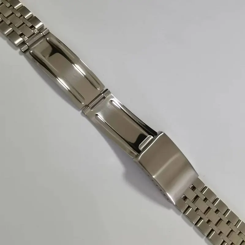 13 mm 17mm 19mm Stainless Steel Bracelet Vintage Jubilee Curved End Replacement Strap Fits Tudor TUDO Series Watches