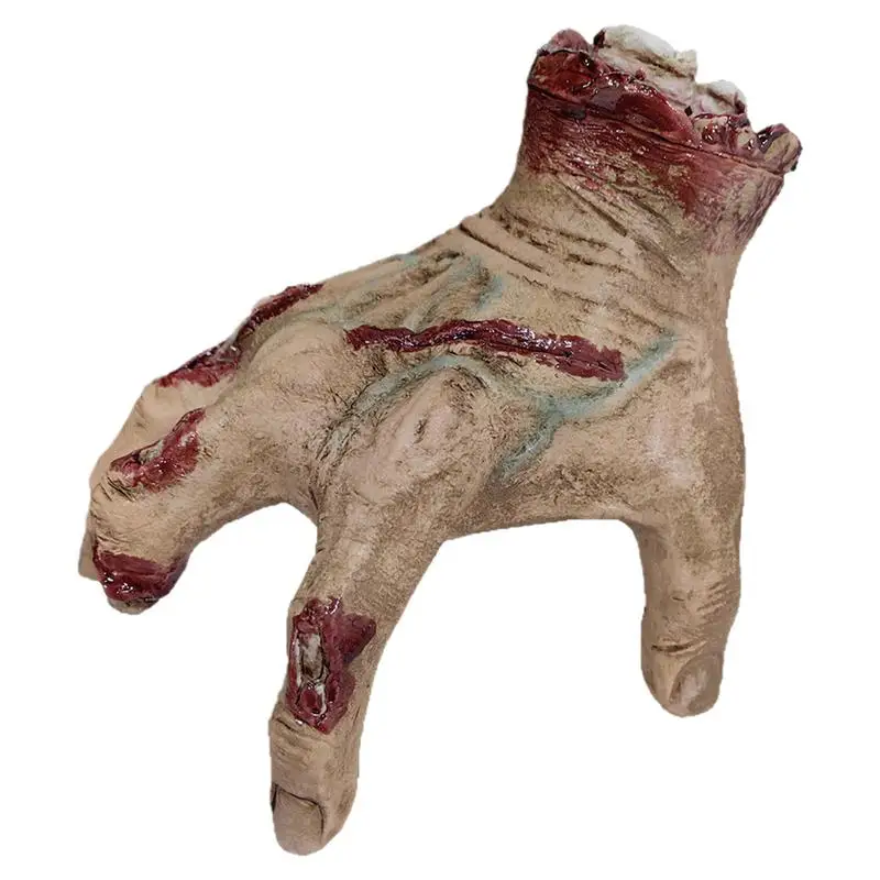 

Realistic Severed Hand Prop Halloween Prop Hand Broken Terror Realistic Human Body Parts For Themed Haunted Houses Escape Rooms