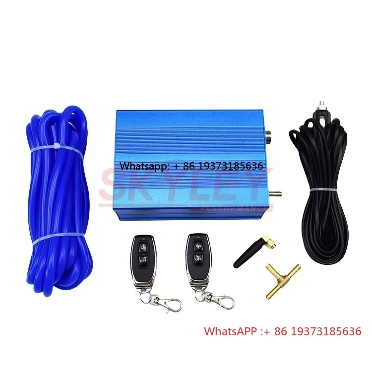

Universal Car Exhaust Muffler Self-Contained Vacuum Pump Valvetronic Controller with Remote