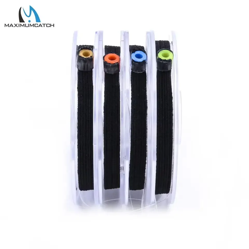Image 7: Maximumcatch – support de bobine de ligne de pêche à la mouche, 4 pièces, avec cordon élastique, anneaux de ligne, accessoires de pêche à la mouche
