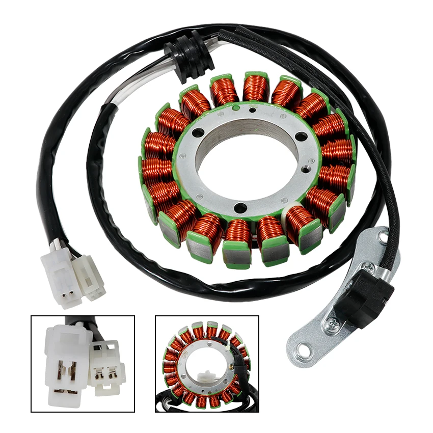 For Yamaha XVS400 Drag Star 2003-2008 XVS400C Drag Star Classic 2004-2008 OEM:5KP-81410-00 Motorcycle Generator Stator Coil Comp