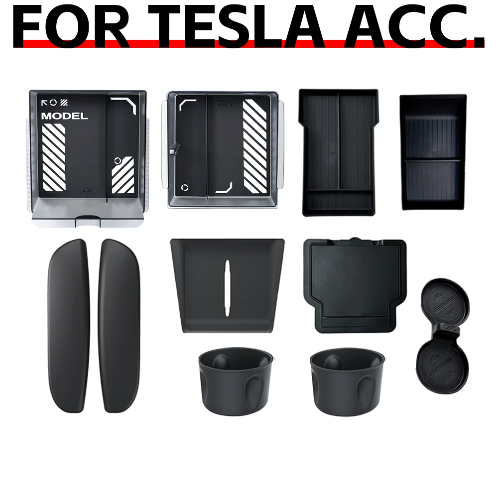 tiroir-de-rangement-abs-noir-transparent-a-motifs-pour-tesla-model-y-l-yl-2026-long-wheelbase-6-places-boite-magnetique-cachee-pour-accoudoir