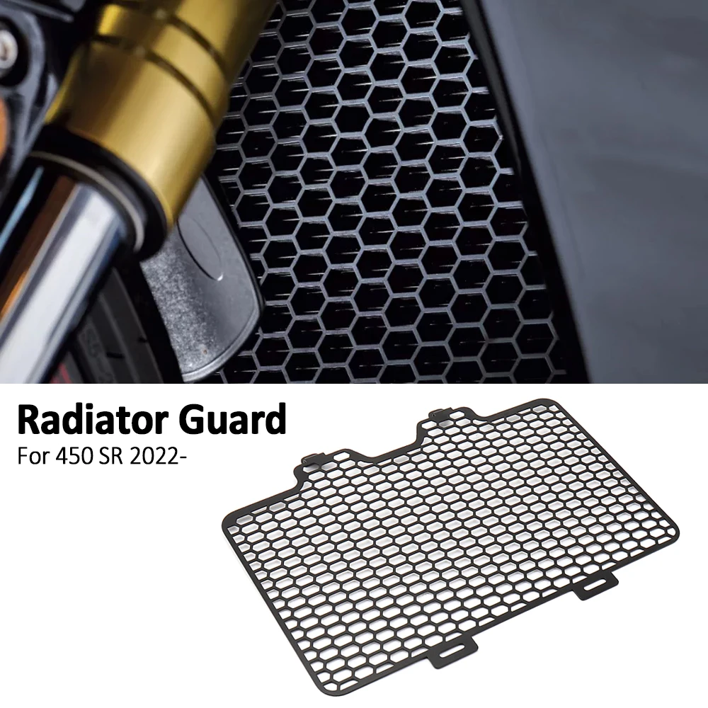 

For CFMOTO 450 SR For CF MOTO 450SR 2022 2023 2024 Motorcycle Accessories Radiator Grille Guard Cover Protection Parts