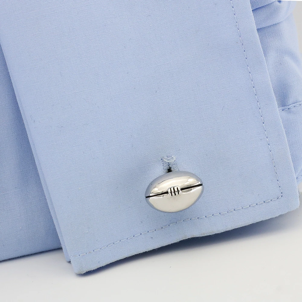 Manset Sepak Bola Desain Rugby Olahraga untuk Pria Bahan Tembaga Berkualitas Manset Warna Perak Grosir & Eceran