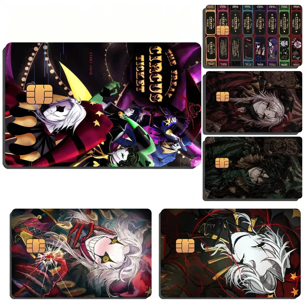 Game T-The Freak Circus Waterproof Skin Sticker Bank Bus Metro Access Card Protective Film Card Sticker Girl Gift
