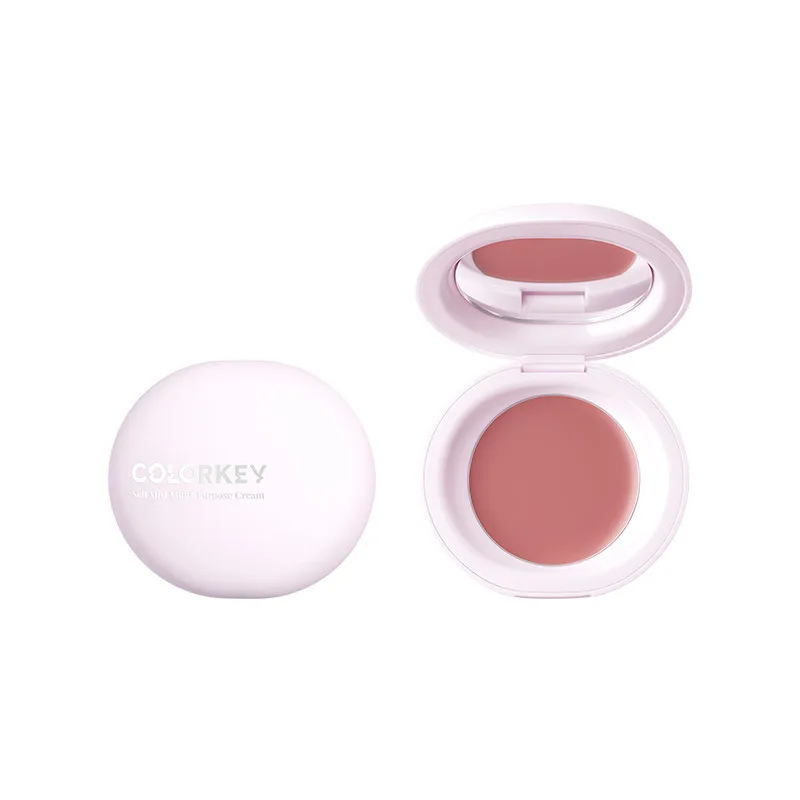 colorkey toffee multi-purpose cream blush lipstick lip mud 3-in-1 expansion color blush cream