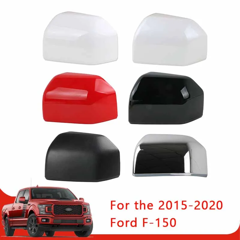 

Glossy Car Door Side Wing Rear View Mirror Cover For Ford Truck F150 F-150 2015 2016 2017 2018 2019 2020