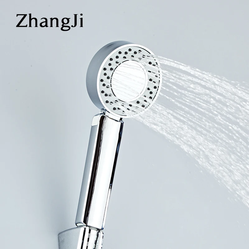 

Zhangji link Двусторонняя водосберегающая хромированная насадка для душа двойная функция вращающаяся панель для душа высокого давления