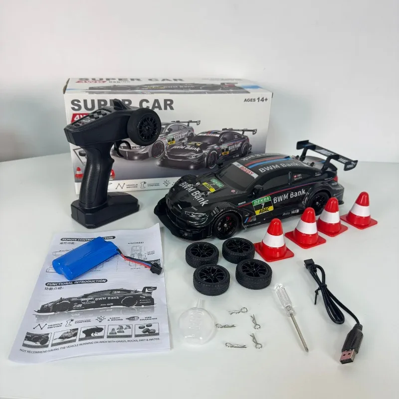 Cool Stuff Toy Car Funny Gift-1:16 Full Scale High-speed 4WD Rc Drift Car,Fart Spray Rc Cars,Remote Control Car,Toys for Kids