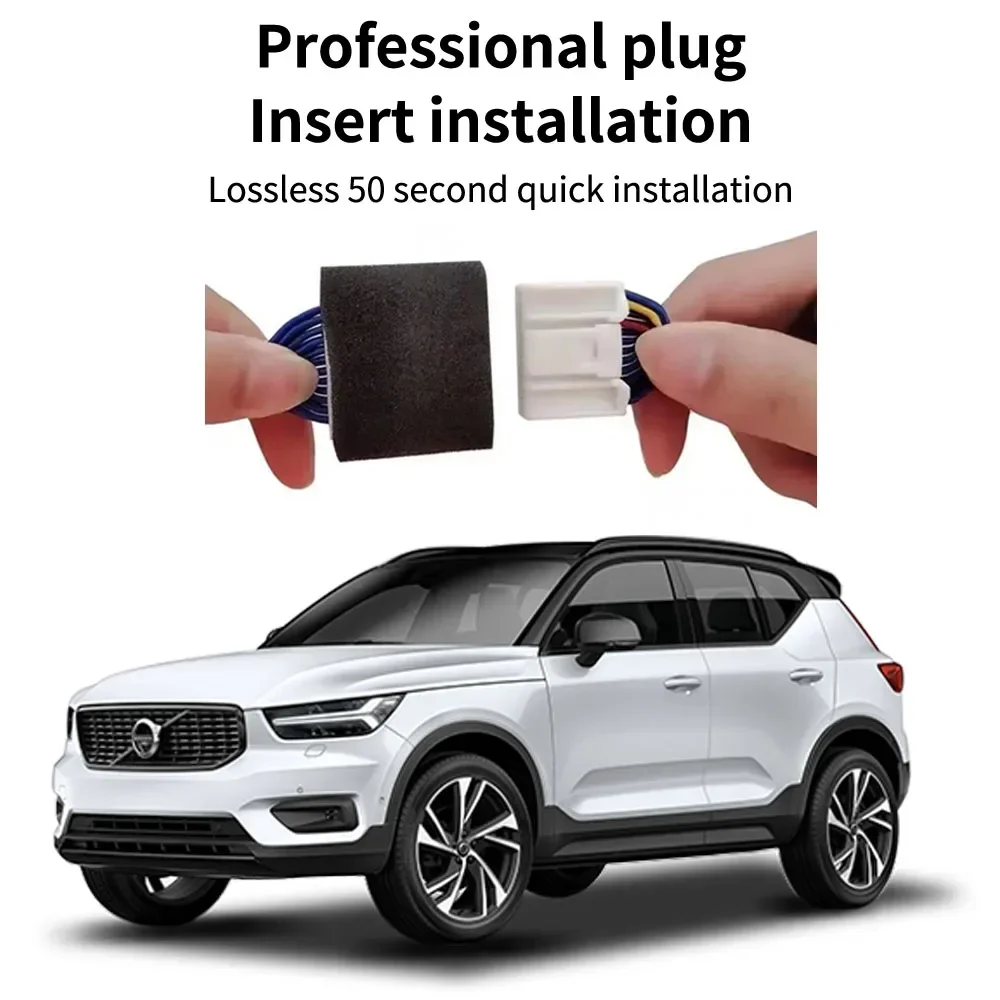 For Volvo XC40 Recharge Pure Electric 2021 2022 2023 Recording Car WiFi Driving Recorder Front and Back Camera Car Accessories