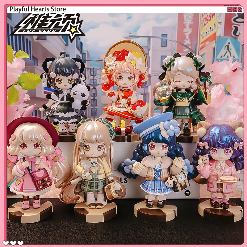 KOKOYA Encounter Poem V3 Series Blind Box Figurine Anime Lolita Mignonne Poupée Dessin Animé Tendance Ornement de Bureau Boîte Mystère Cadeaux