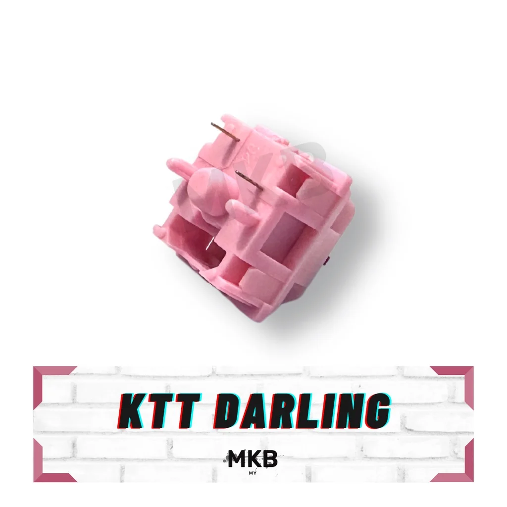 สวิตช์ KTT Darling Linear สำหรับคีย์บอร์ดแบบกลไกหรือเกม-เชิงเส้น