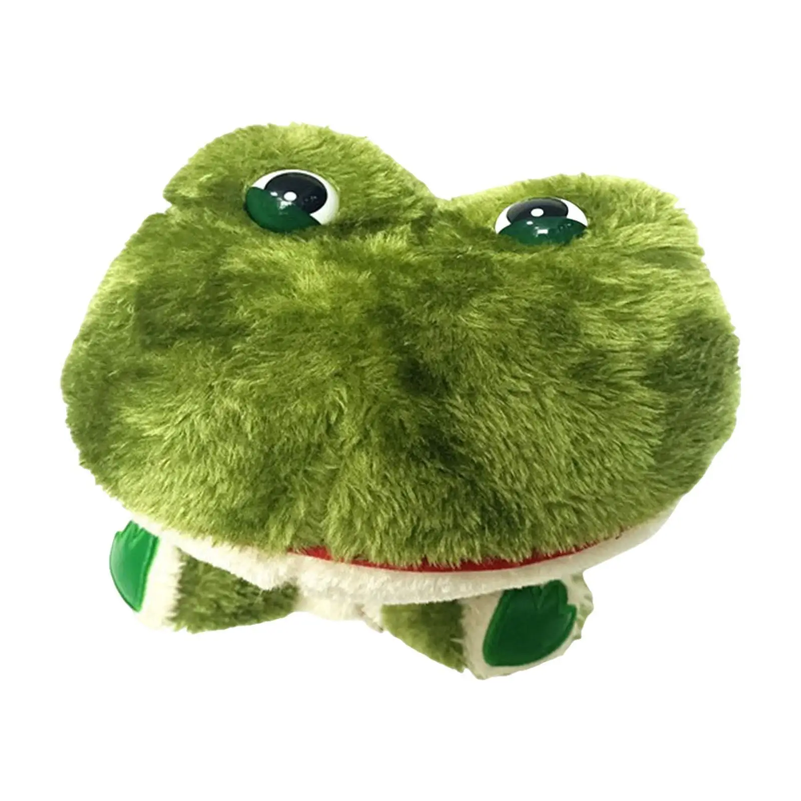 Golf Headcover Cartoon Frog Plush Protector Guard Golf Wood Club Cover for Golf Enthusiasts