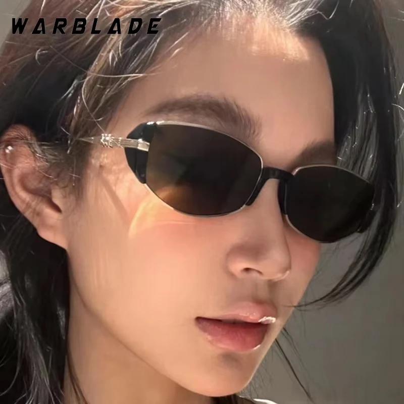 

Fashion Metal Square Frame Women's Sunglasses Designer Brand Luxury Popular Men Sunglass Summer Drive Travel Shade Eyewear UV400