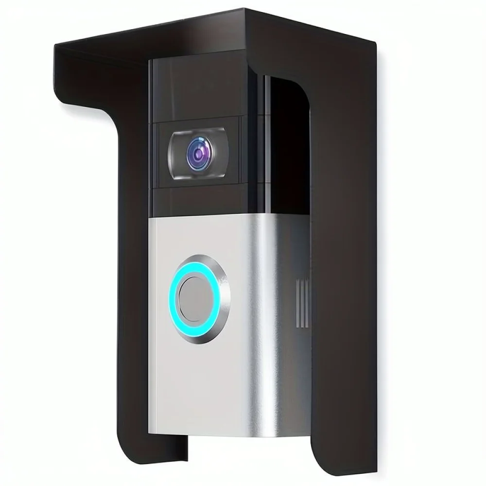 Iron Doorbell Rain Cover Anti Glare Shield Protective Case For Video Intercom Camera Security System Accessories