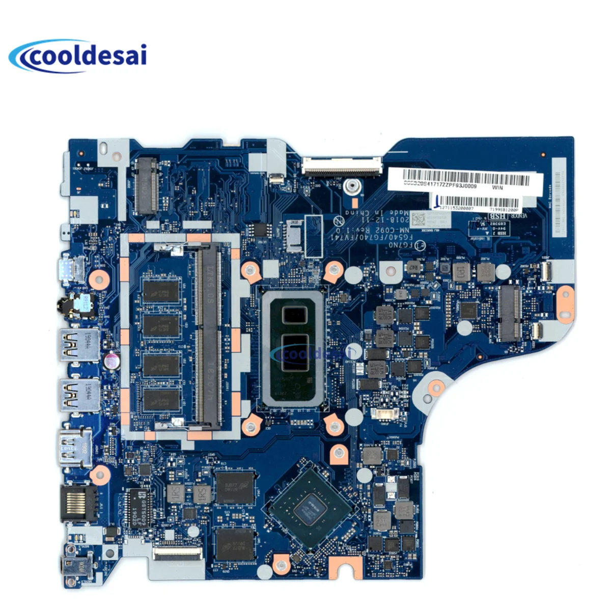 

FOR Lenovo L340-15IWL Motherboard L340-17IWL I5-8265U with i3 i5 i7 8th Gen RAM 4GB FG7N0 FG540/FG740/FV741 NM-C092 100% Tested