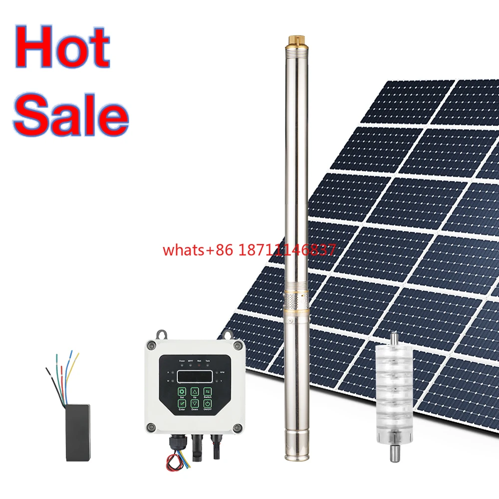 Borehole Irrigation Solar Powered Water Pump For Agriculture