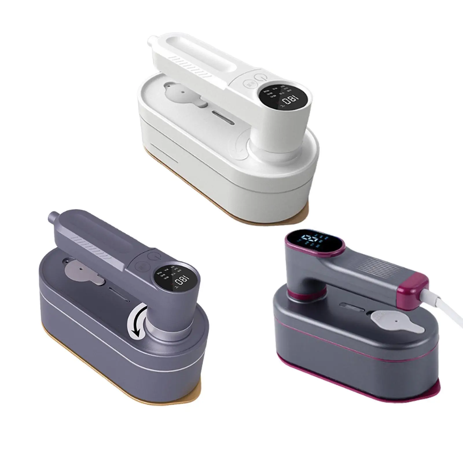 Mini ferro a vapor para dormitório universitário, vaporizador profissional de tecido de aquecimento rápido