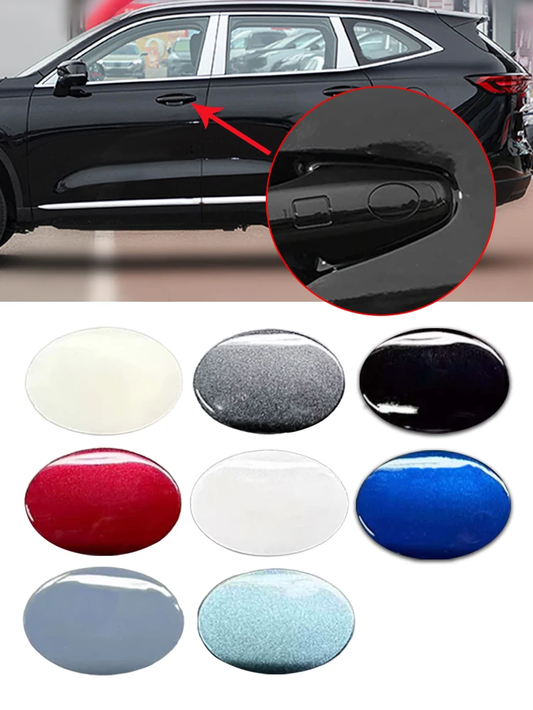 

For Great Wall Haval H6 2011 - 2022 Exterior Door Handle Blanking Cover Keyless Entry System Pull Handle Rubber Button Cap