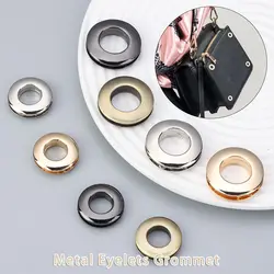 1Pcs High Quality Alloy Hole Metal Eyelets With Screws For Leathercraft DIY Bag Clothes Belt Ornament Accessories