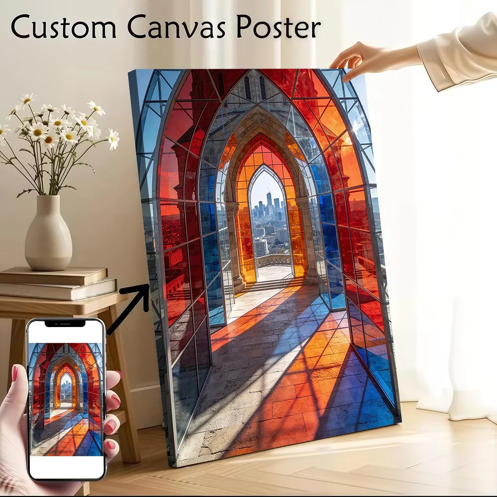 Urban Revelation Canvas Poster Customizable Pictures Wall Art Canvas Painting for Bedroom Decoration Room Ornaments Wand Deko