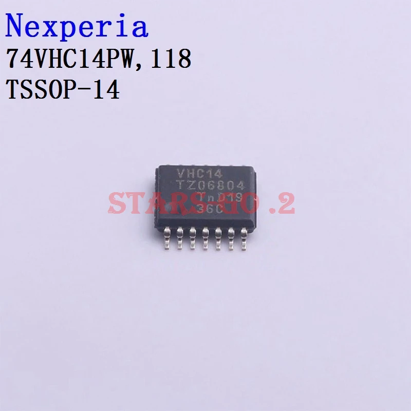 IC lógico, 74LVT14D, 74VHC14PW, 5 PCes