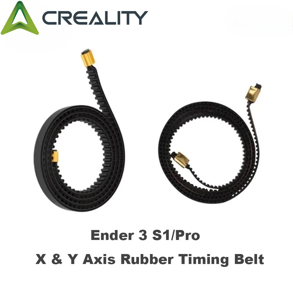 

Creality Ender 3 S1 Ender-3 S1 Pro 3D Printer X & Y Axis Rubber Timing Belt Replacement GT2 6mm Original