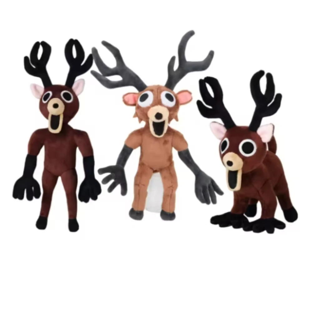 

НОВЫЙ 99 ночей мультфильм в лесу олень плюшевые игрушки хлопковая кукла аниме животное для детей подарок на день рождения подарки на Хэллоуин 40 см