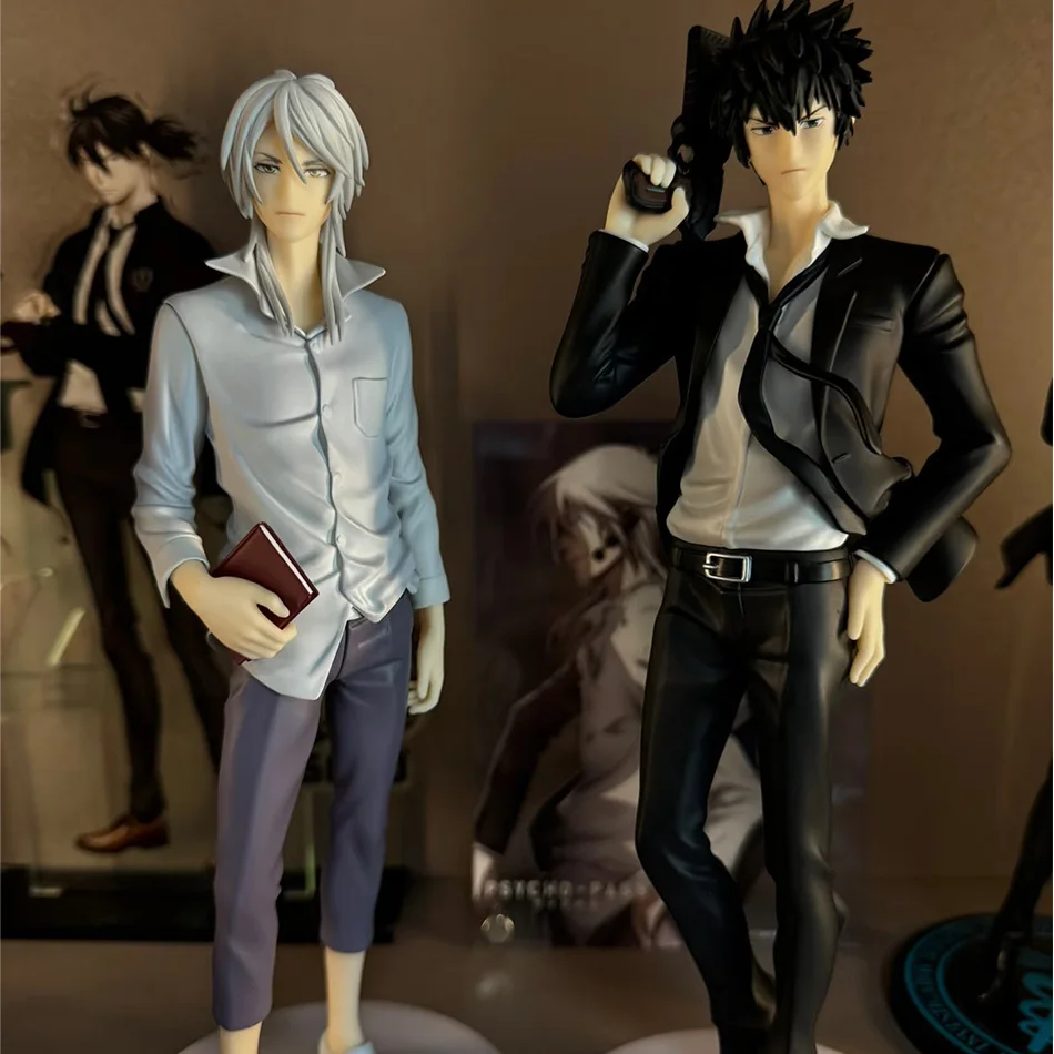 Psycho-pass Psycho Pass 18cm Makishima Shougo Kougami Shinya Anime Pvc modelo figura Cool Man escritorio periferia adornos muñe