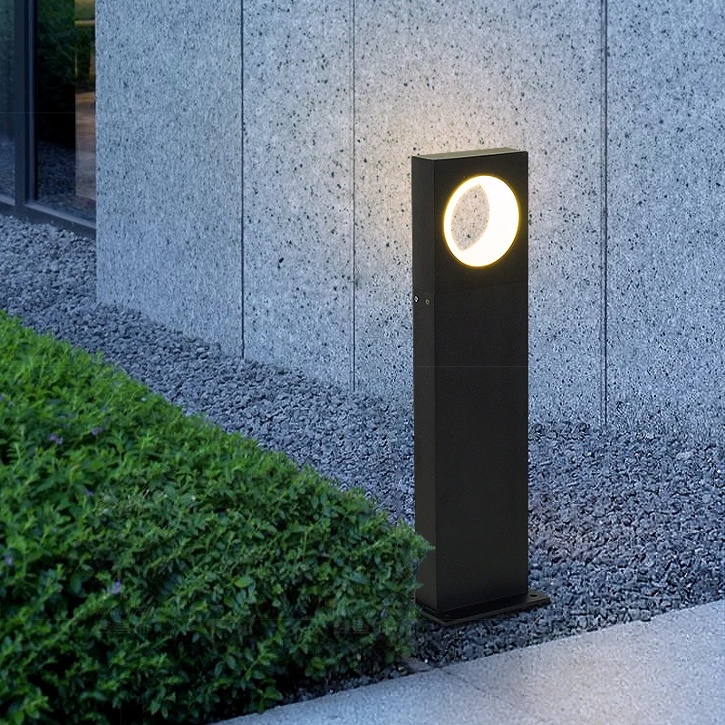 outdoor modern minimalist lawn lamp outdoor courtyard park landscape lawn lamp villa entry garden landscape lamp