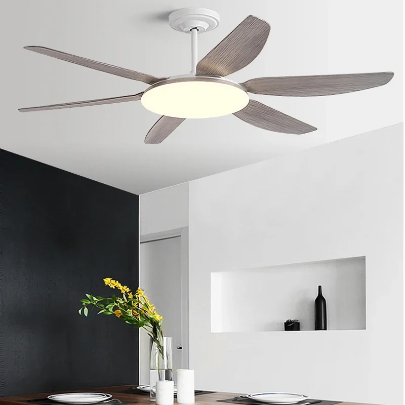 63Inch Living Room Fan Llights 2023 New Style Restaurant Ceiling Fan Light Indoor DC Strong Winds With Fan Chandelier