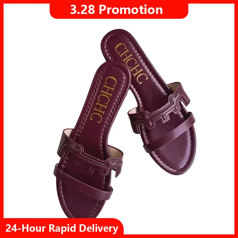 

Сандалии CH Roman Holiday: модные классические женские пляжные туфли с одинарным ремешком для активного отдыха