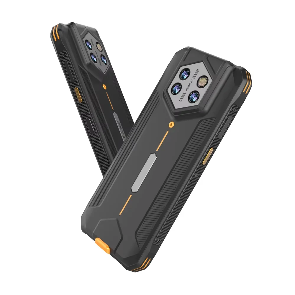 Handheld PDA with 6.5-inch Screen 8GB RAM 128GB Storage 48MP Camera IP68 Android 14 GMS Rugged Terminal with Barcode Scanner
