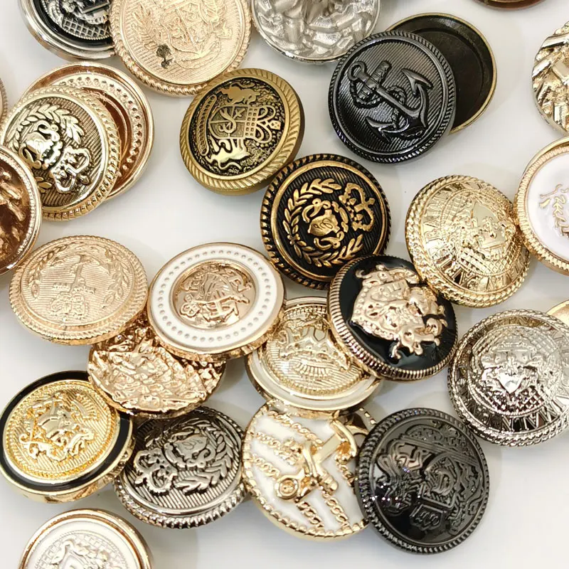 10pcs Luxury Sewing Buttons Hand-stitched Coat Sewing Accessories Decorative Wholesale Sewing Buttons DIY Craft Supplies New