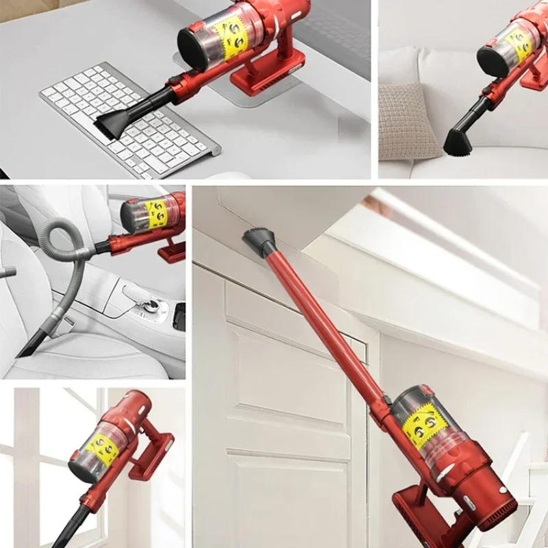 Handheld Vacuum Cleaner Portable 600/1400W 18Kpa Powerful Suction Wired Cordless Vacuum Cleaner for Home Car Floor Cleaning Tool