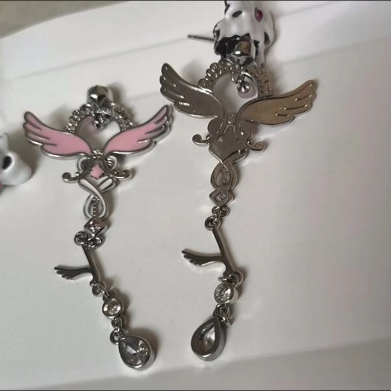 Puella magi madoka magica anime mercadoria diabo forma akemi homura brincos cosplay prop acessório