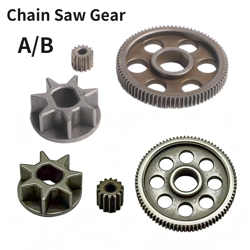 3Pcs Electric Chain Saw Gear Set Electric Chain Saw Large & Small Gear Replacement Cordless Electric Chain Saw Accessories