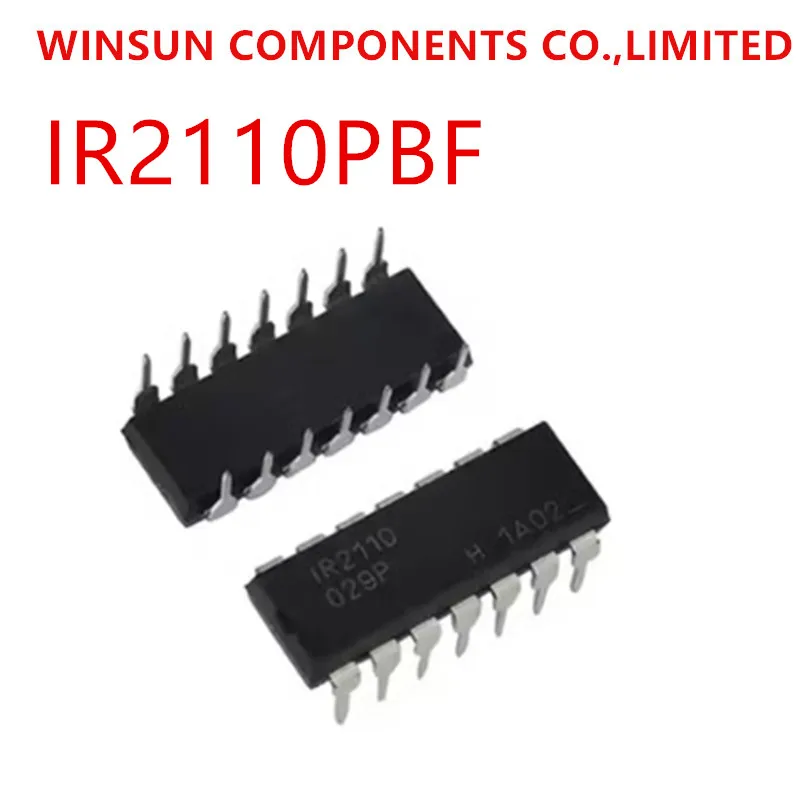 

100% New Imported Original IR2110PBF IR2110 DIP-14 Driver IC chip