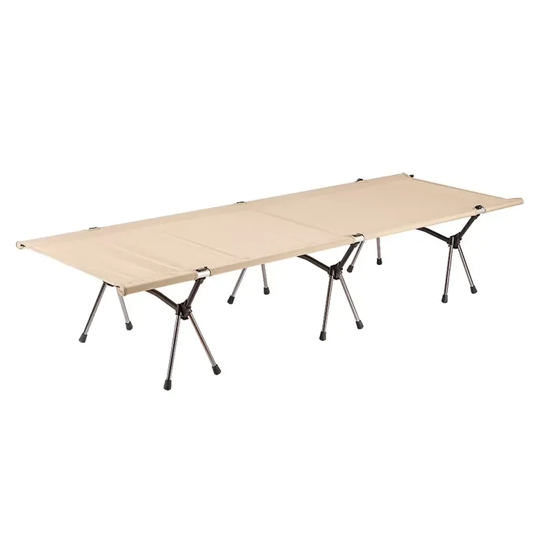 High Quality Cheap Price Picnic Outdoor Aluminum Metal Material Folding Cot Folding Bed Furniture for Adults and Child