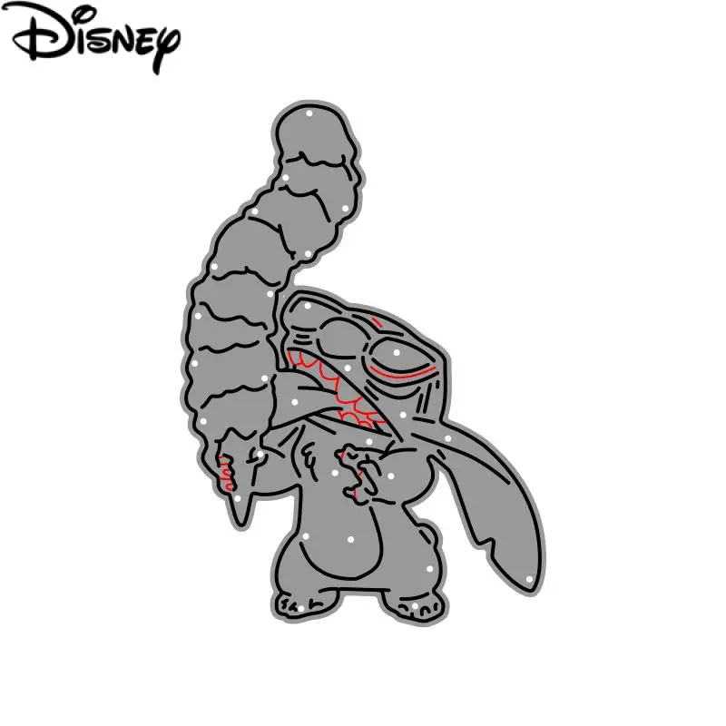 Disney Stitch Ice Cream Metal Cutting Dies Lilo and Stitch Cartoon Die Cuts for DIY Decoration Scrapbooking Paper Craft Cards