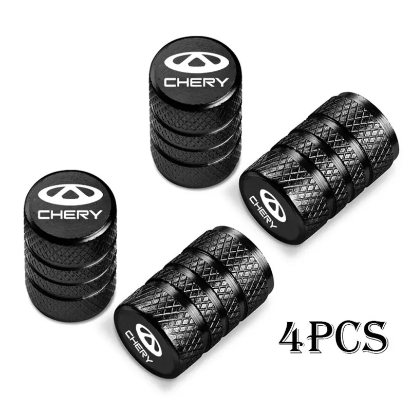 Car Wheel Tire Valve Caps Tyre Stem Covers Airdust Waterproof For CHERY TIGGO 3 4 5 7 PRO 8 Car Accessories