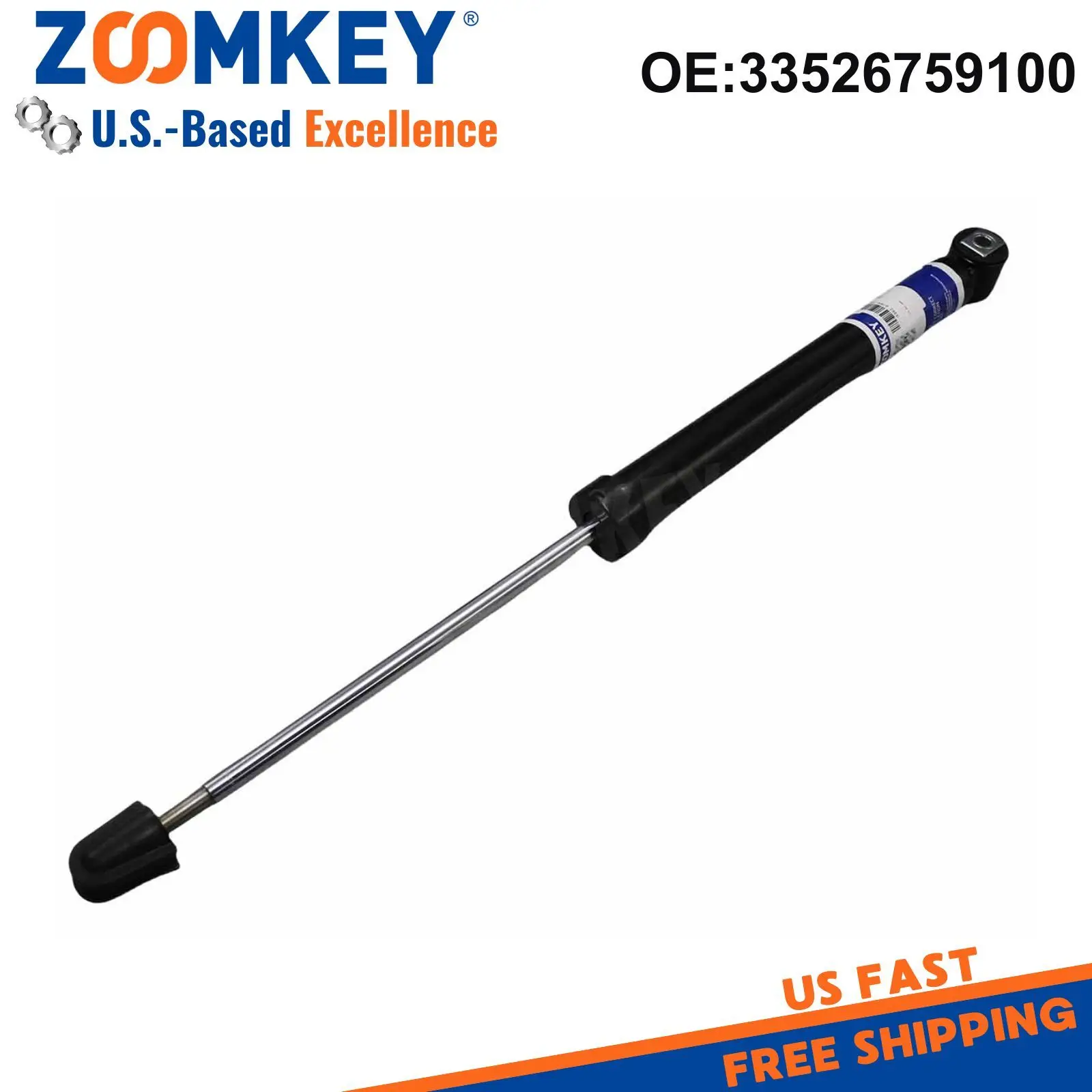 ZOOMKEY Rear Left or Right Shock Absorber 556 882 Fit For BMW E36 E46 318i 325i 330Ci 33526759100