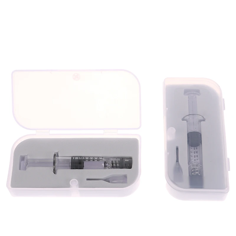 1ml Glass Syringe Borosilicate Glass Prefillable Syringe Optional Capacity Heat-resistant Reusable Borosilicate Glass